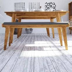 Wohnen Mid Century Style Esszimmerbank in elf Breiten - Hardus