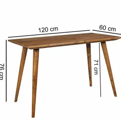 Wohnen Mid-Century Tisch Cospic in rechteckig oder quadratisch