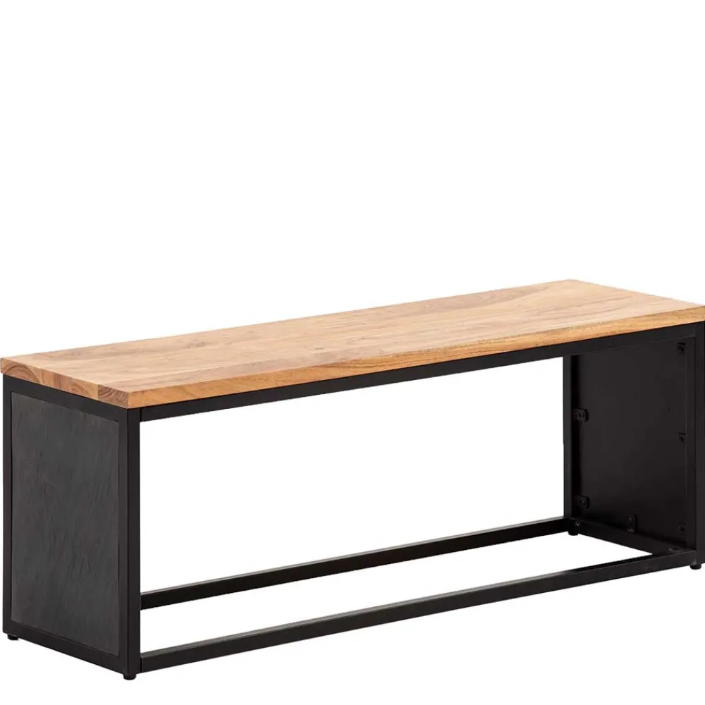 Wohnen Küchenbänke|Esszimmerbänke*Minimalistische Bank aus Akazie Massivholz - Zyrafete