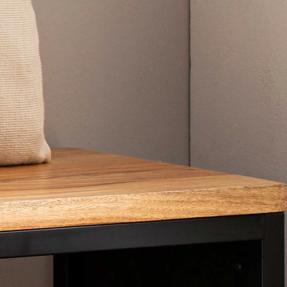Wohnen Küchenbänke|Esszimmerbänke*Minimalistische Bank aus Akazie Massivholz - Zyrafete