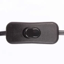 Wohnen Lampen & Leuchten*Minimalistische Tischlampe in Schwarz & Natur - Dave