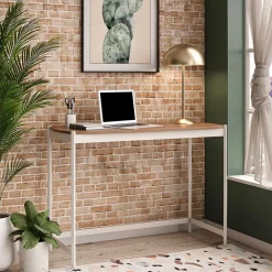 Wohnen Bürotische*Minimalistischer Schreibtisch in Walnuss Optik - Zyreano