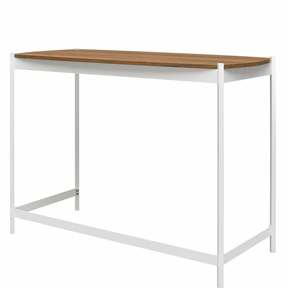 Wohnen Bürotische*Minimalistischer Schreibtisch in Walnuss Optik - Zyreano