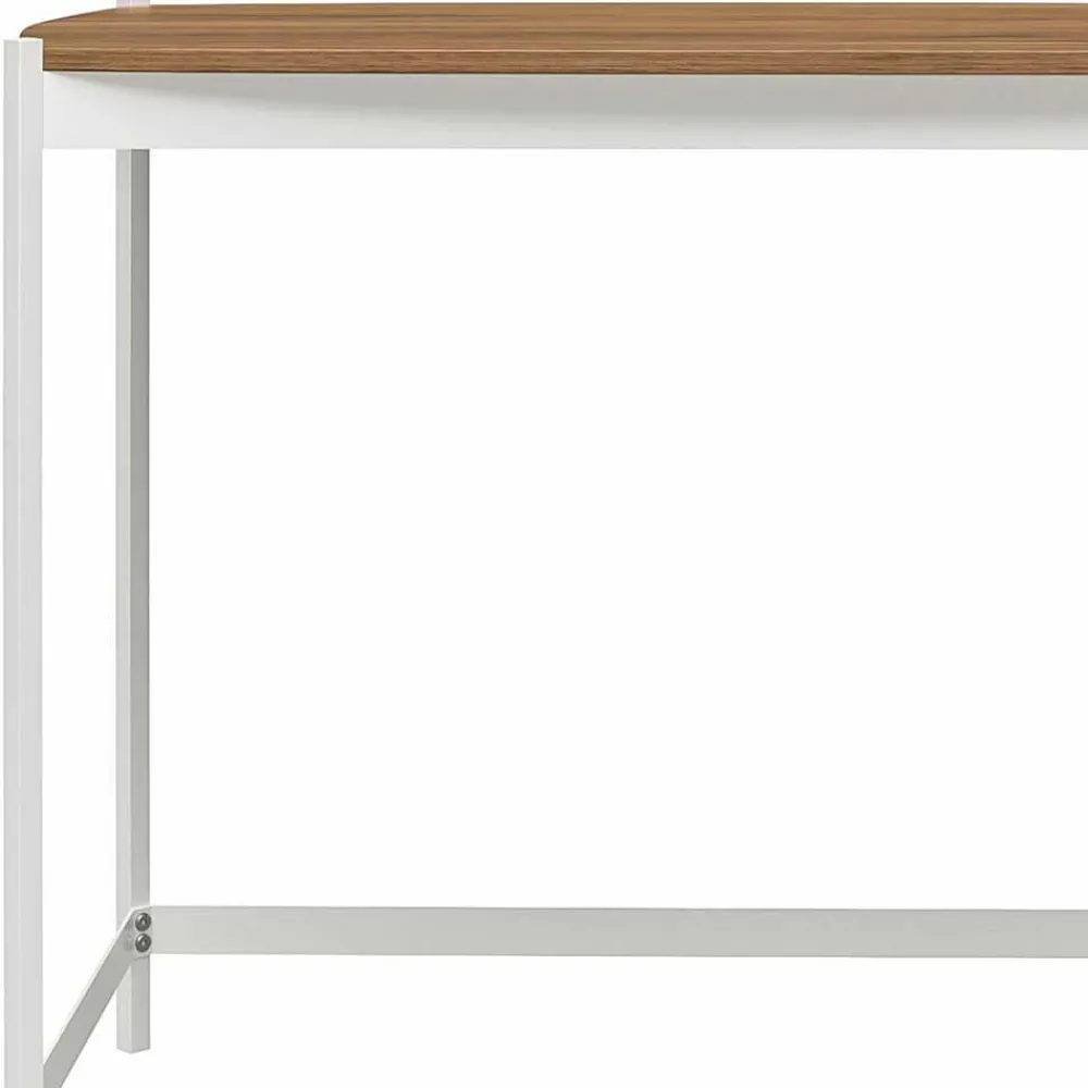 Wohnen Bürotische*Minimalistischer Schreibtisch in Walnuss Optik - Zyreano