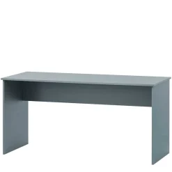 Wohnen Bürotische*Minimalistischer Schreibtisch in Petrol Blau - Baiamare