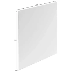 Wohnen Spiegel|Flurspiegel*Minimalistischer Wandspiegel in Anthrazit - Vlatu