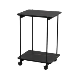 Wohnen Mobiler Beistelltisch auf Rollen - Colima