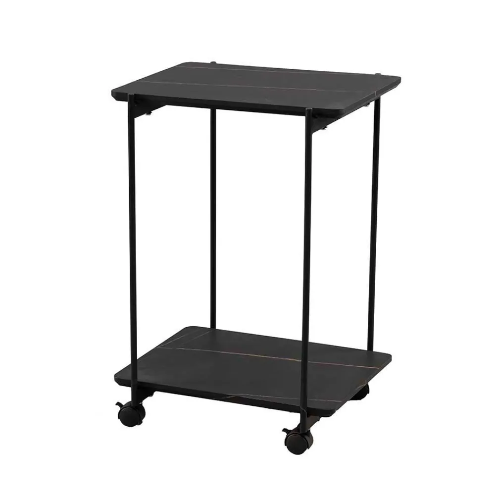 Wohnen Mobiler Beistelltisch auf Rollen - Colima