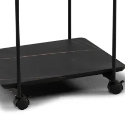 Wohnen Mobiler Beistelltisch auf Rollen - Colima