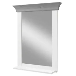 Wohnen Modern Country Frisiertisch Set zweifarbig - Mirandesca (dreiteilig)