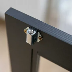 Wohnen Esszimmer-Vitrinen|Esszimmerschränke*Modern Country Highboard in Grau & Kiefer - Eromsia