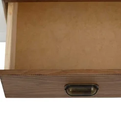 Wohnen Modern Country Highboard in Weiß - Yakos