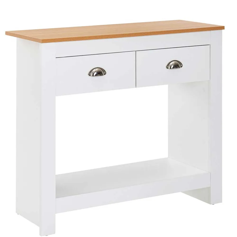 Wohnen Telefontische*Modern Country Konsolentisch mit Schubladen - Intora