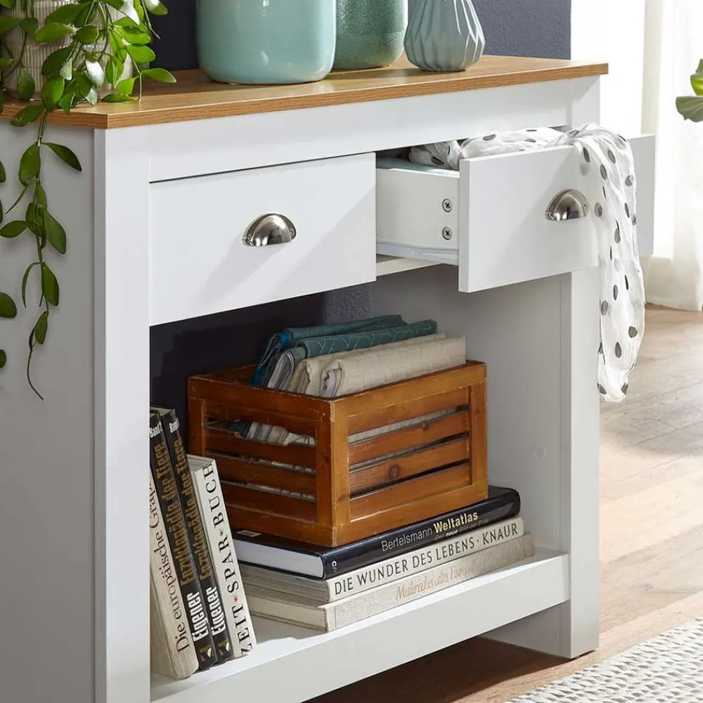 Wohnen Telefontische*Modern Country Konsolentisch mit Schubladen - Intora