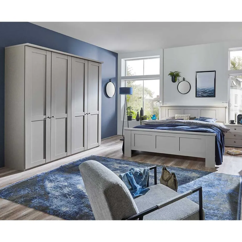 Wohnen Modern Country Schlafzimmer Möbel - Ridonna (vierteilig)