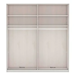 Wohnen Modern Country Schlafzimmer Möbel - Ridonna (vierteilig)