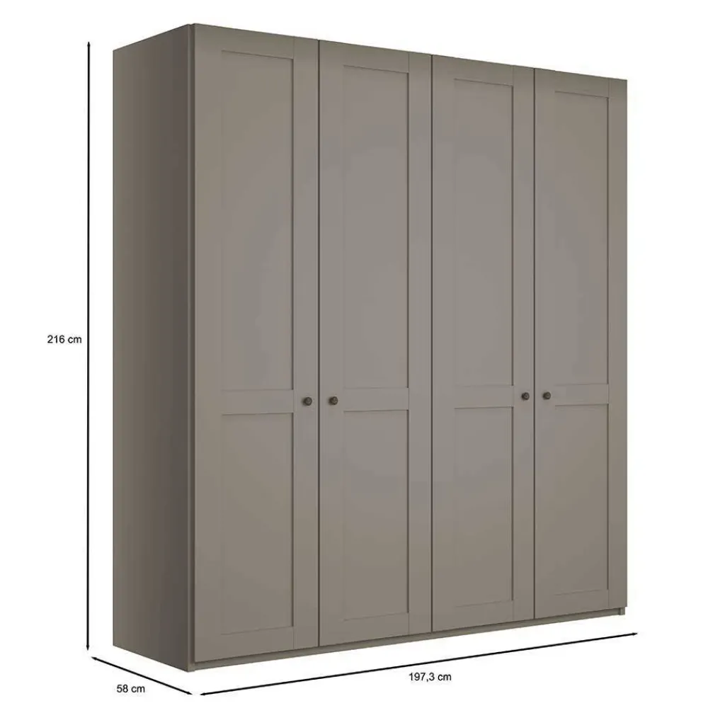 Wohnen Modern Country Schlafzimmer Möbel - Ridonna (vierteilig)