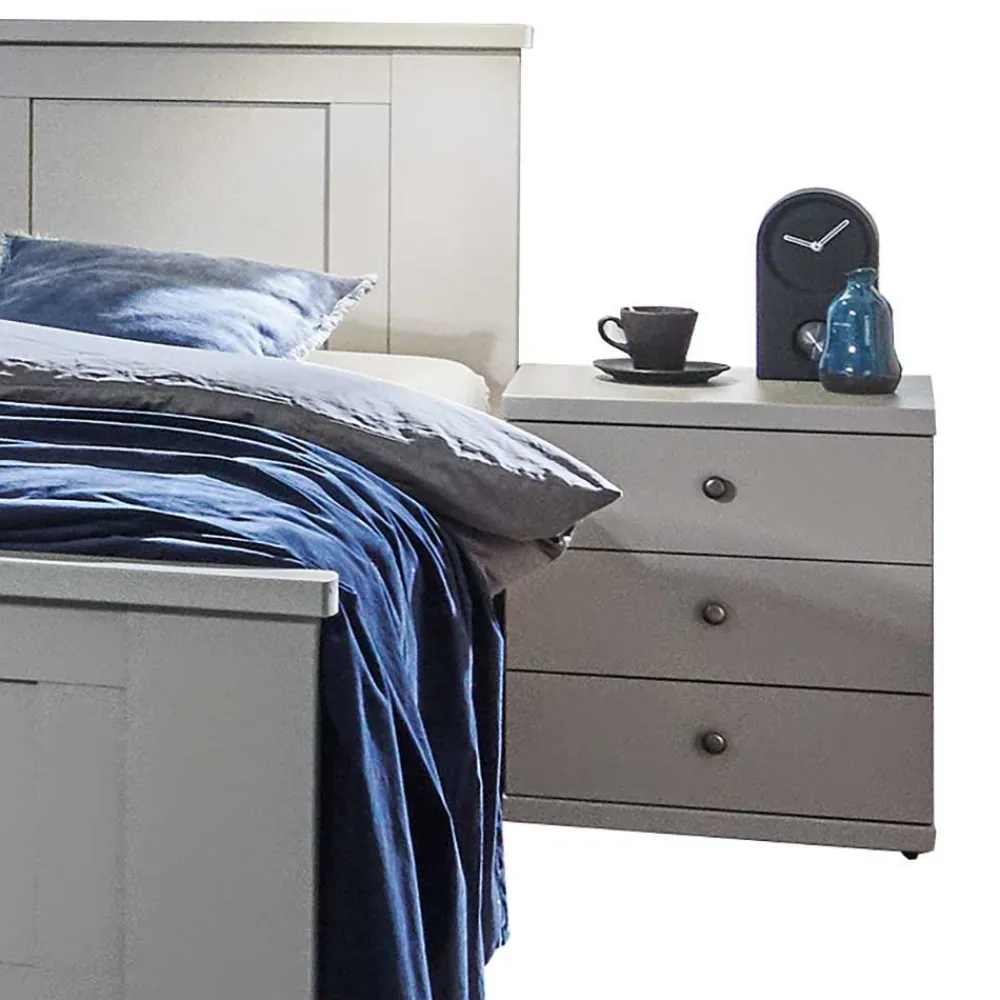 Wohnen Modern Country Schlafzimmer Möbel - Ridonna (vierteilig)