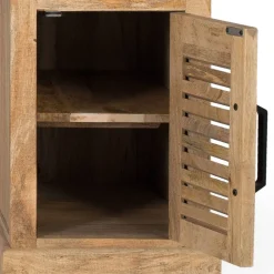 Wohnen Naturholzmöbel|Landhausmöbel*Modern Country Schreibtisch mit Lamellentüren - Muray