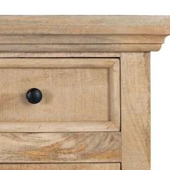 Wohnen Naturholzmöbel|Landhausmöbel*Modern Country Schreibtisch mit Lamellentüren - Muray