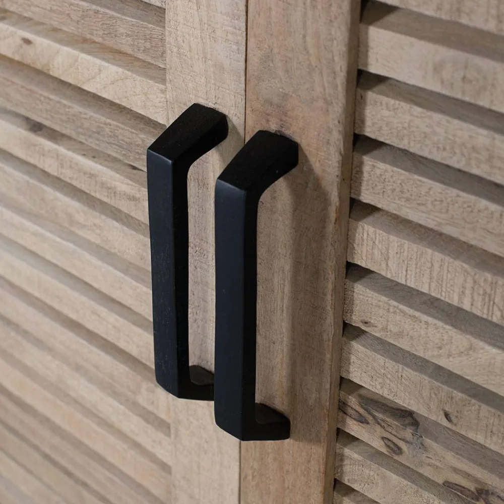 Wohnen Modern Country Sideboard mit Lamellentüren - Muray