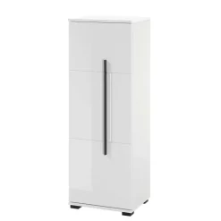 Wohnen Weiße Möbel|Glasmöbel*Moderne Badmöbel im Set - Ingmesan (vierteilig)