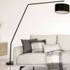 Wohnen Moderne Bogenlampe in Schwarz - Juwan