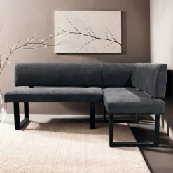 Wohnen Moderne Eckbank mit drei Sitzplätzen - Olegana