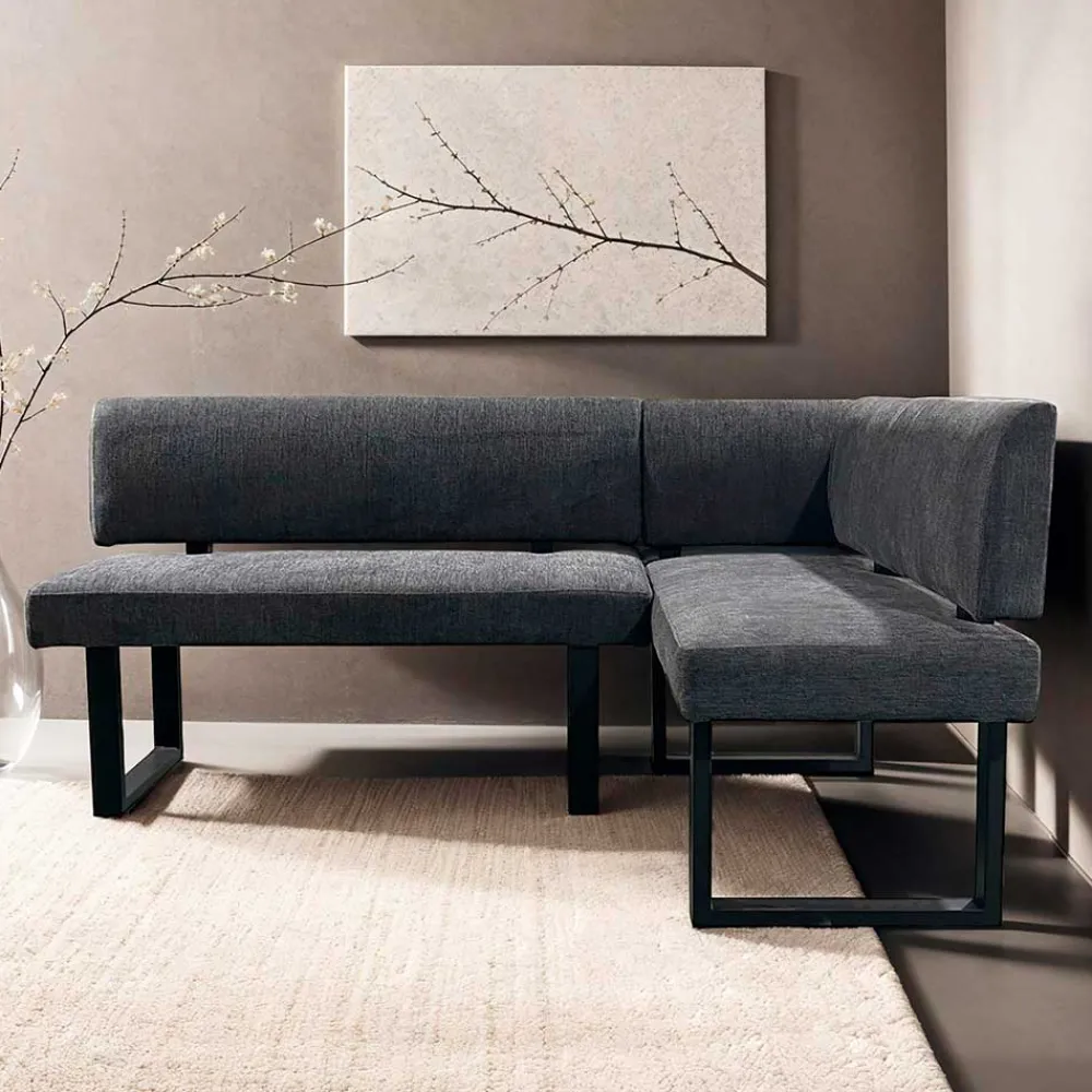 Wohnen Moderne Eckbank mit drei Sitzplätzen - Olegana