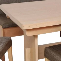 Wohnen Moderne Eckbank-Essgruppe Set - Special (vierteilig)