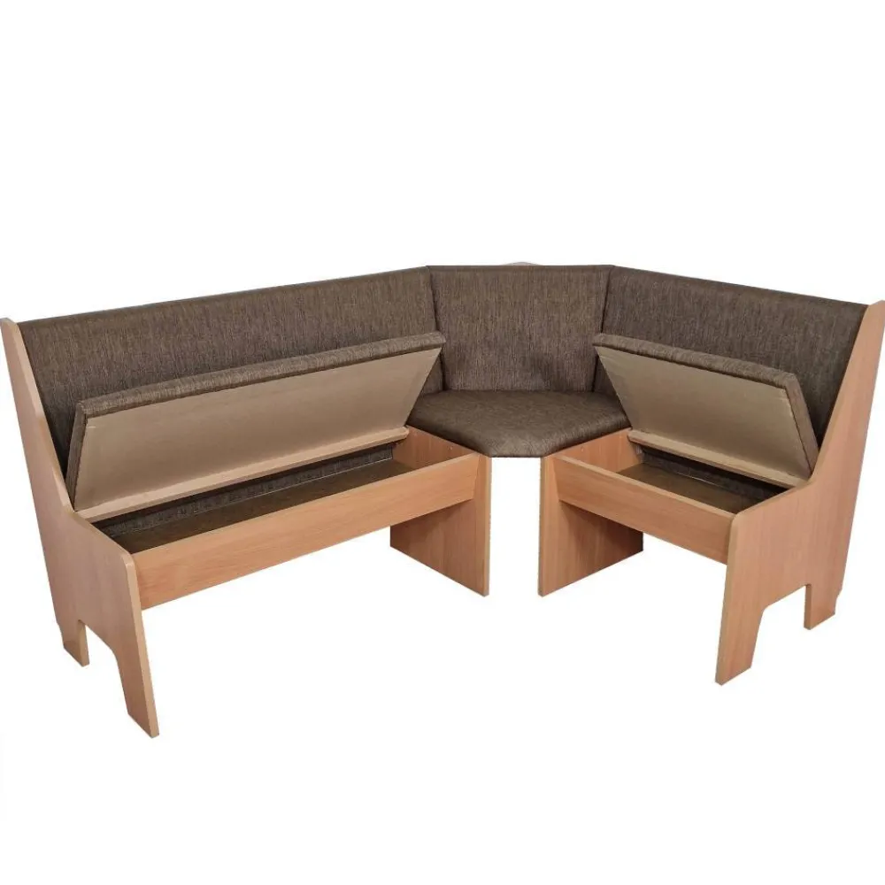 Wohnen Moderne Eckbank-Essgruppe Set - Special (vierteilig)