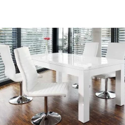 Wohnen Moderne Essgruppe mit 4 Drehstühlen - Baiamare (fünfteilig)