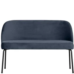 Wohnen Küchenbänke|Esszimmerbänke*Moderne Esszimmerbank in Petrol Samt - Plicardo