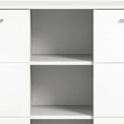 Wohnen Moderne Garderobenkommode in Weiß - Rugova