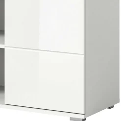 Wohnen Moderne Garderobenkommode in Weiß - Rugova