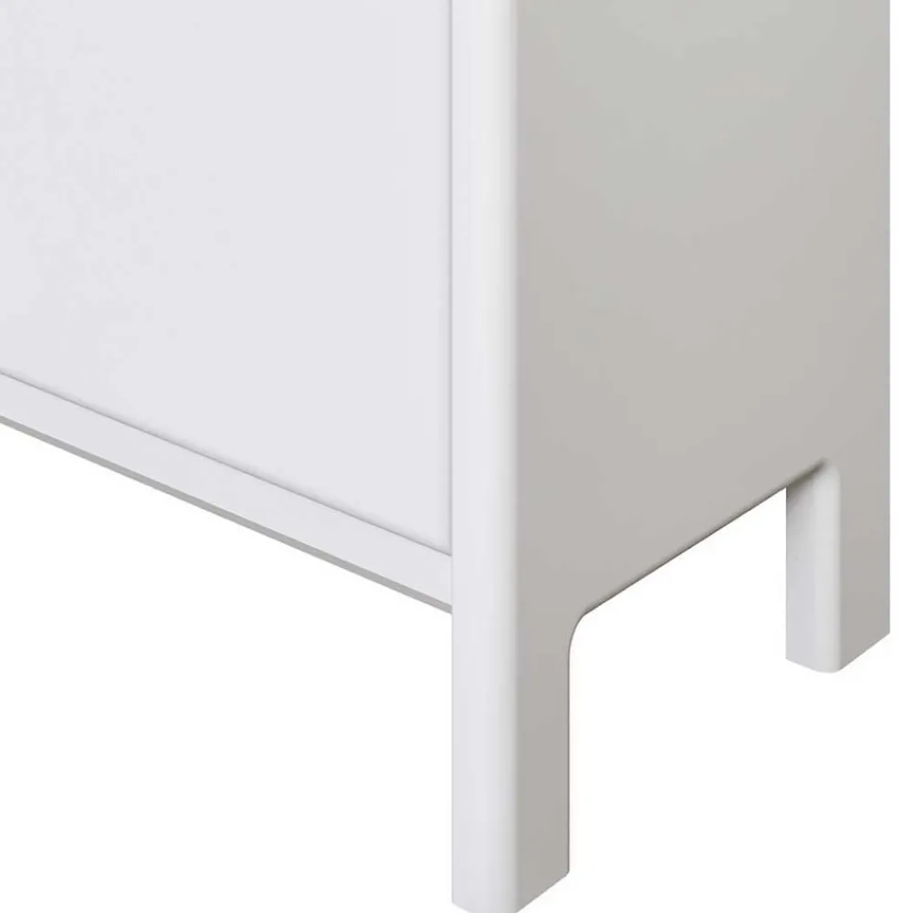 Wohnen Moderne Garderobenmöbel aus Holz in Weiß - Oranias (dreiteilig)