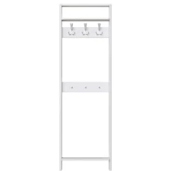 Wohnen Moderne Garderobenmöbel aus Holz in Weiß - Oranias (dreiteilig)