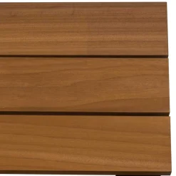 Wohnen Metall-Gartenmöbel|Küchenbänke*Moderne Gartenbank aus Abachi Holz - Liz