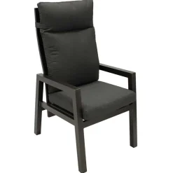 Wohnen Metall-Gartenmöbel*Moderne Gartenstühle aus Aluminium - Ashly (2er Set)