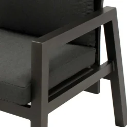 Wohnen Metall-Gartenmöbel*Moderne Gartenstühle aus Aluminium - Ashly (2er Set)