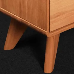 Wohnen Moderne Holzkommode aus Kernbuche massiv - Junola