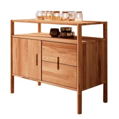 Wohnen Tv & Hifi-Möbel|Tv & Hifi-Möbel*Moderne Holzkommode mit Fach & Tür - Indrya