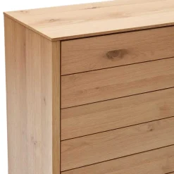 Wohnen Moderne Kommode mit drei Schubladen und Fach - Algaro