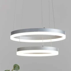 Wohnen Lampen & Leuchten*Moderne LED Hängeleuchte im Ring Design - Amure