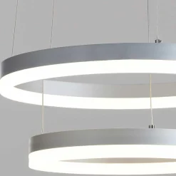 Wohnen Lampen & Leuchten*Moderne LED Hängeleuchte im Ring Design - Amure