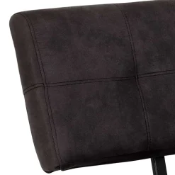 Wohnen Moderne Microfaser Eckbank mit Bügelgestell - Elfetes