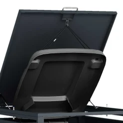 Wohnen Mülltonnenbox*Moderne Mülltonnenbox in Holzoptik - Ecdo