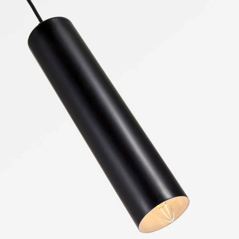 Wohnen Moderne Pendellampe in Schwarz - Torin