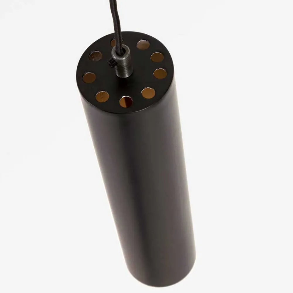 Wohnen Moderne Pendellampe in Schwarz - Torin