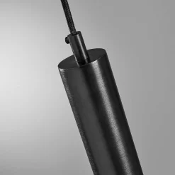 Wohnen Moderne Pendellampe in Schwarz - Torin